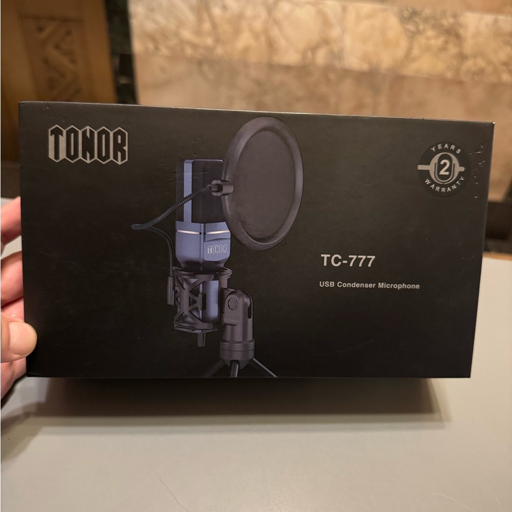 NOR TC-777 USB Condenser Microphone - Black